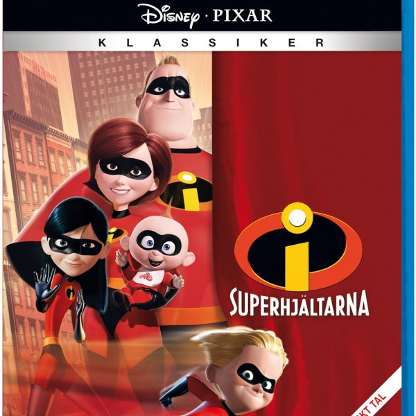 Disney Pixar Superhjältarna Blu-Ray