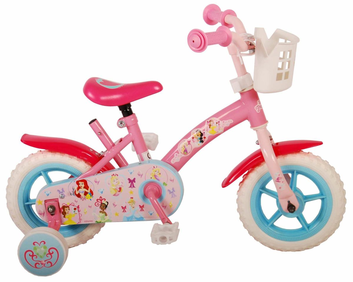 Disney Princess Cykel 10 Tum|Rosa