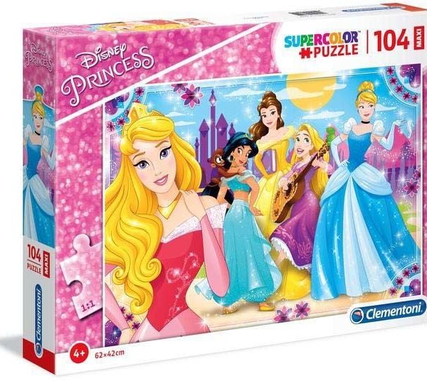 Disney Princess Pussel Maxi 104 Bitar|