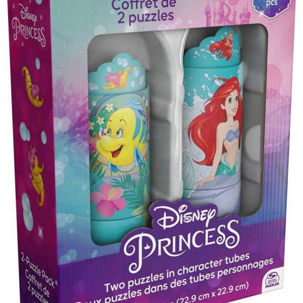 Disney Princess Pusselrör 36 Bitar 2-pack|