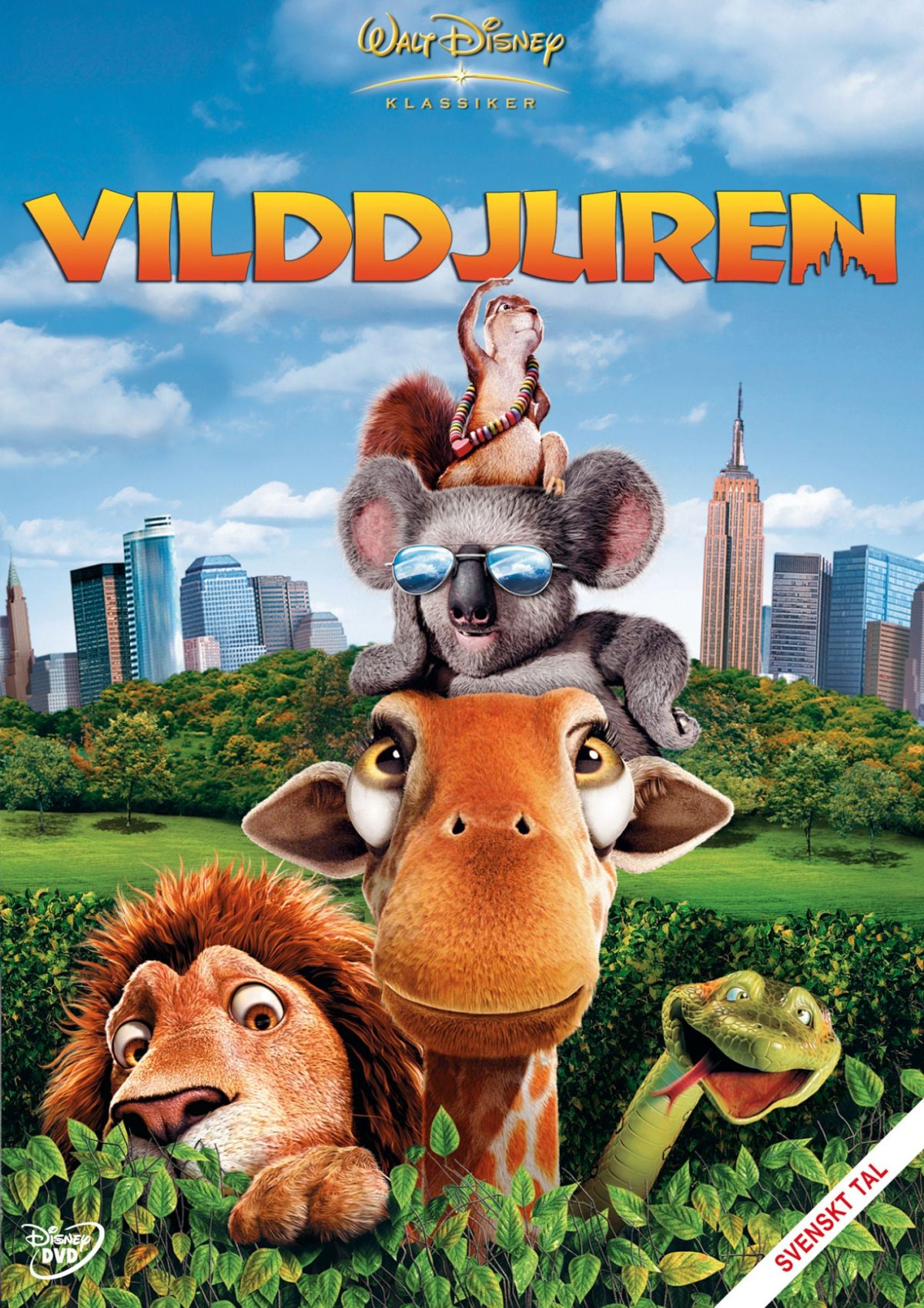 Disney Vilddjuren DVD