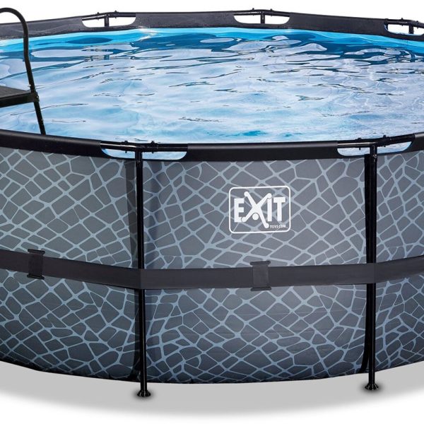 EXIT Pool Sandfilterpump 427x122 cm|Stone