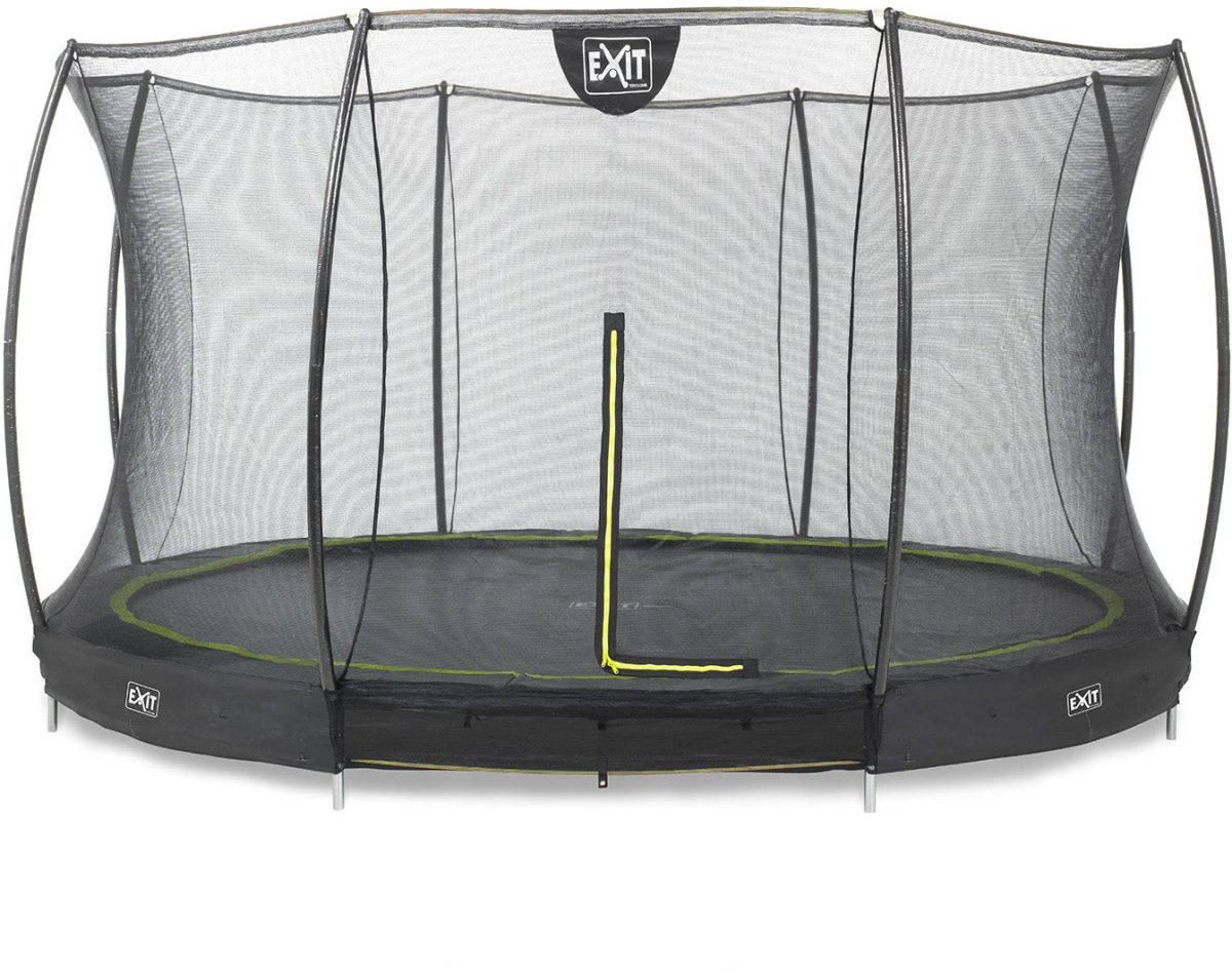 EXIT Silhouette Trampoline 366cm|Black