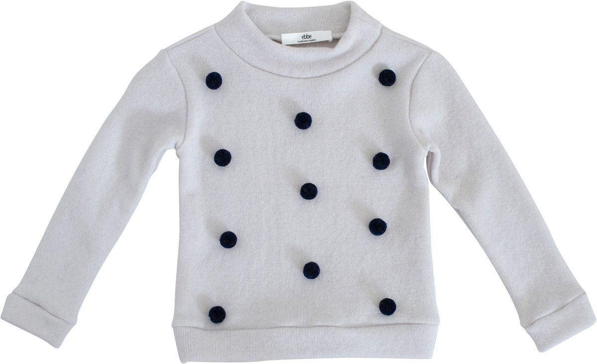 Ebbe Valerie Dot Tröja|White-Navy Dot 110