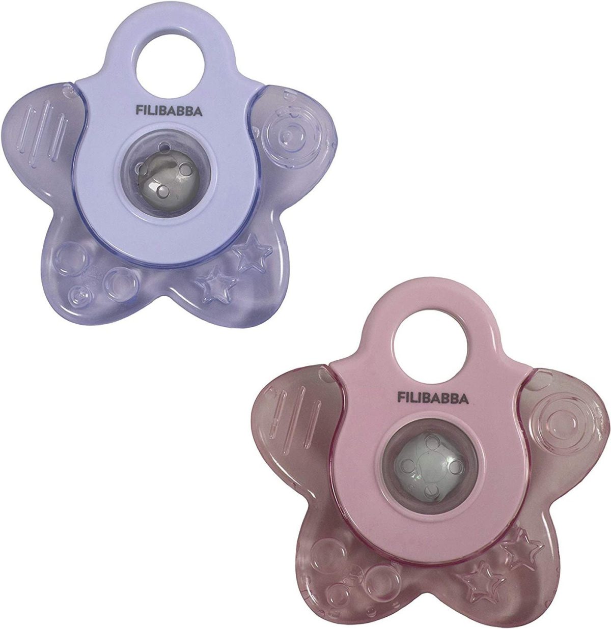 FILIBABBA Bitring Cooling Star 2-pack|Rose Mix