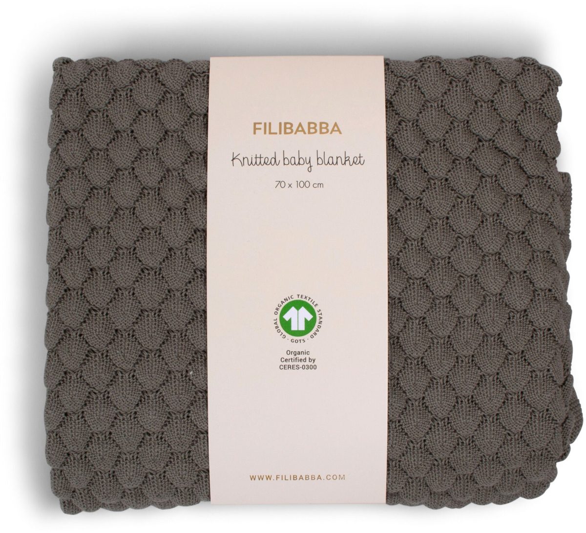 FILIBABBA  Stickad Filt|Rock Ridge