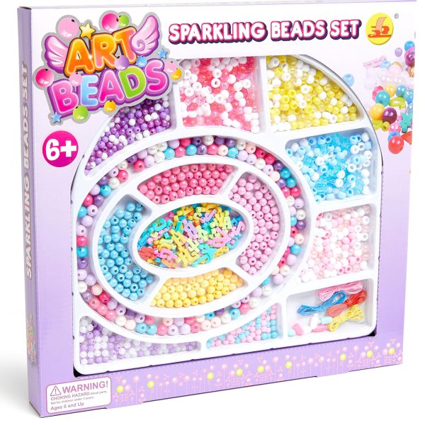 Fippla Art Beads  Glänsande Pärlset|