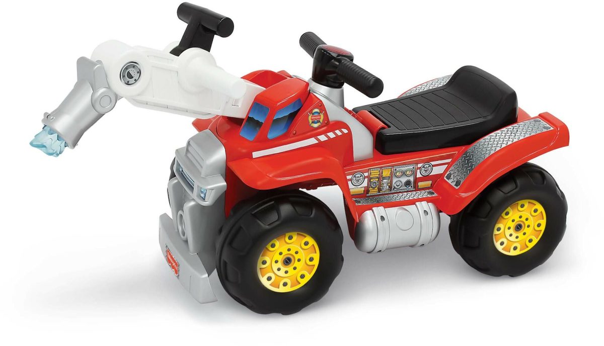 Fisher-Price Pull Back Big Action Brandbil|