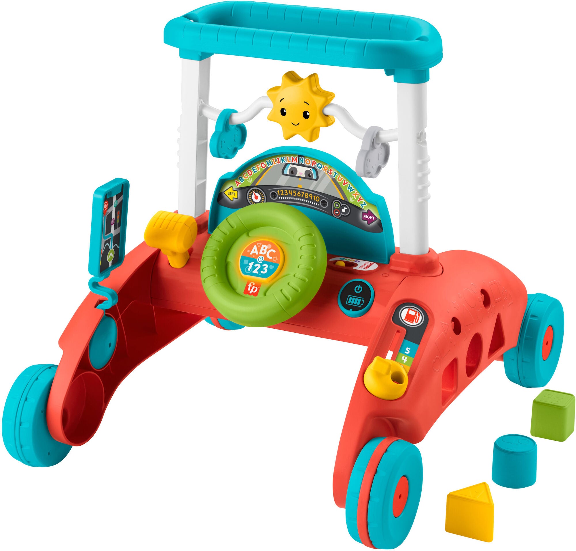 Fisher-Price Steady Speed Two-Sided Lära-gå-vagn|