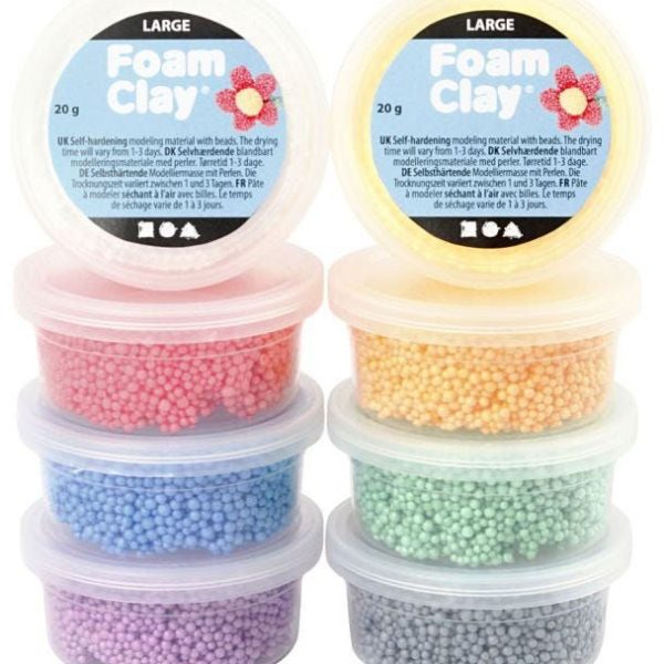 Foam Clay Large Mixade Färger