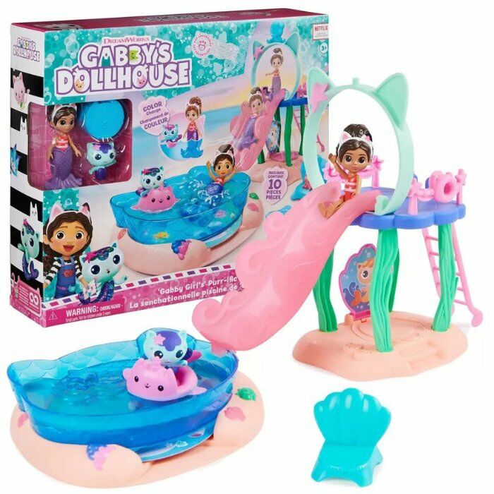 Gabby's Dollhouse Pool Lekset|