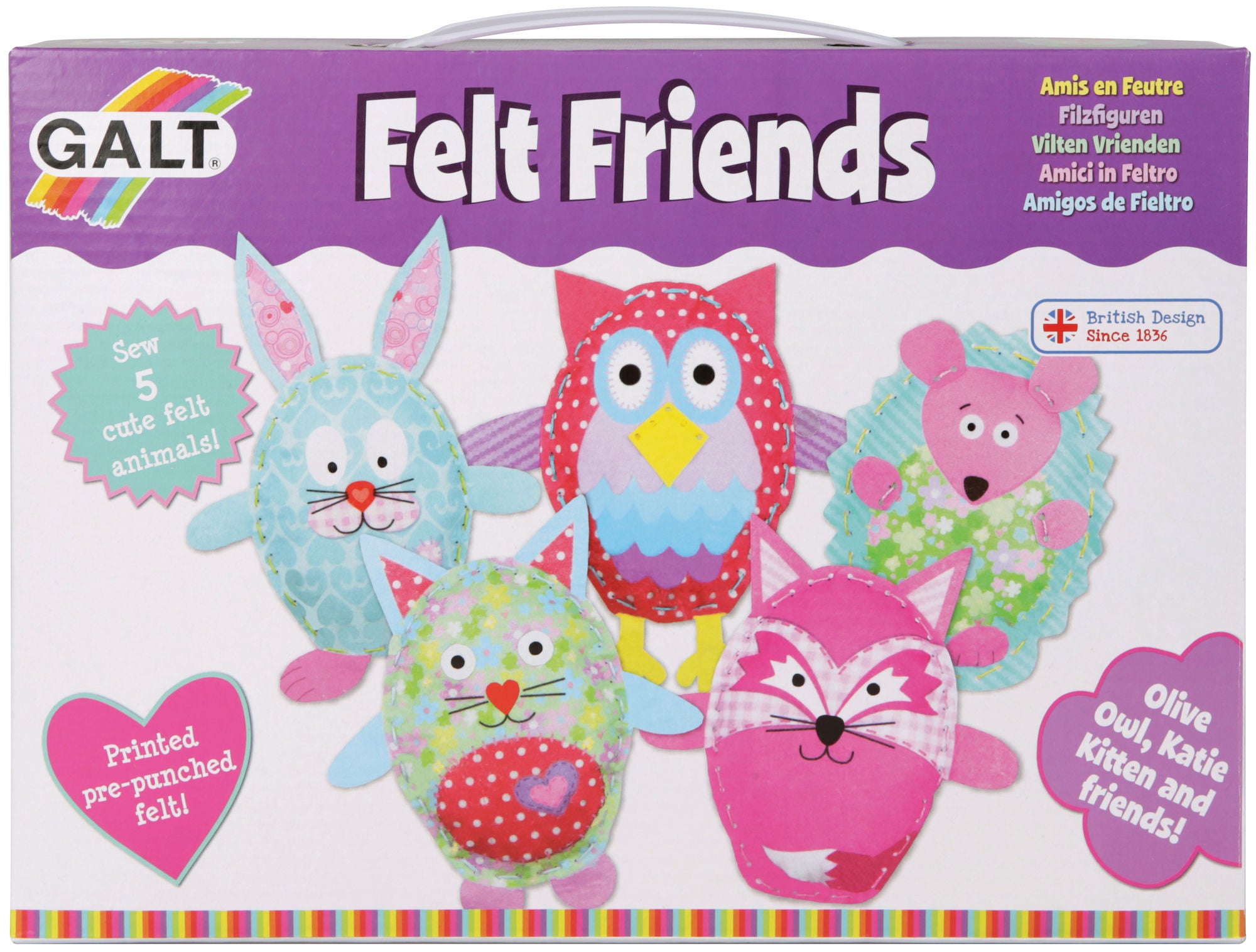 Galt Sykit Felt Friends|