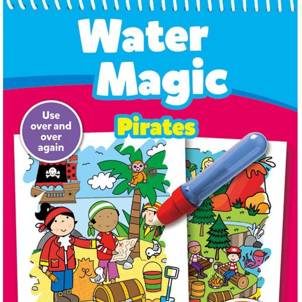 Galt Water Magic Pirate Målarbok|