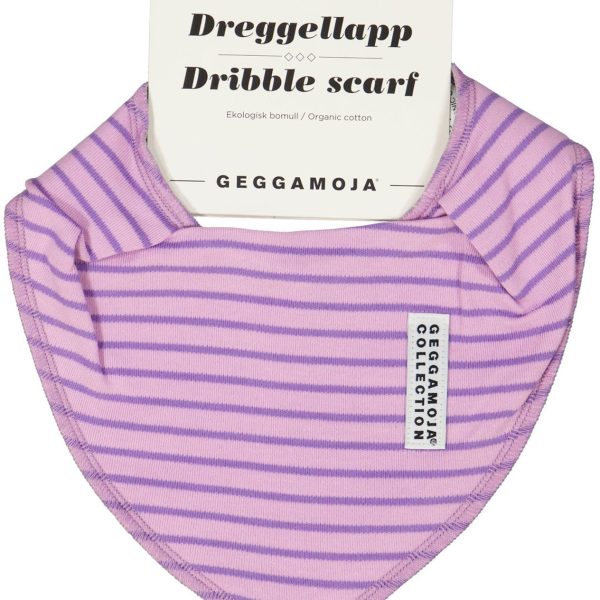 Geggamoja Bib|Light Purple/Purple