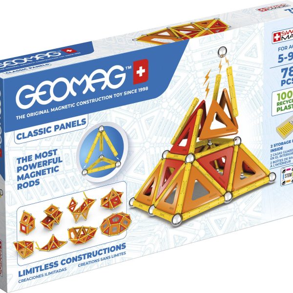 Geomag Byggsats Classic Panels 78 Delar|