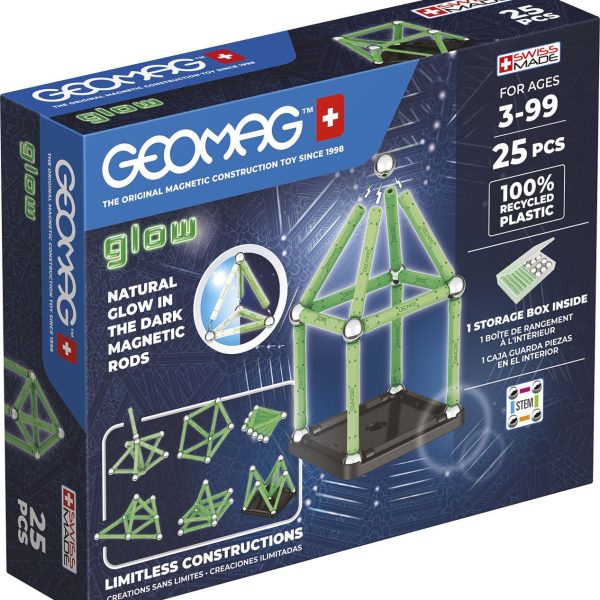 Geomag Glow Byggsats 25 Delar|