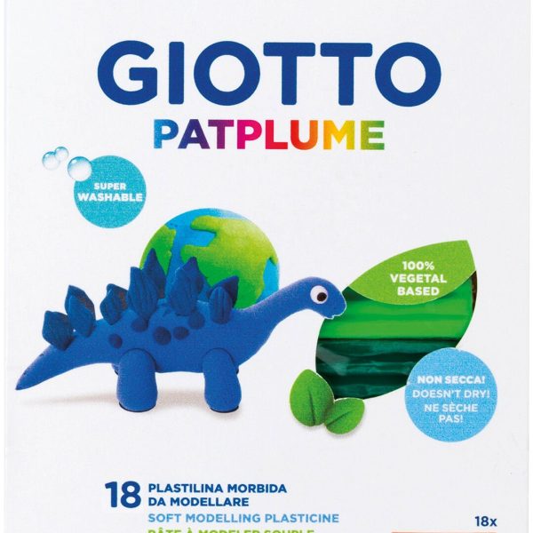 Giotto Patplume Lekleror 18-pack|Flerfärgad