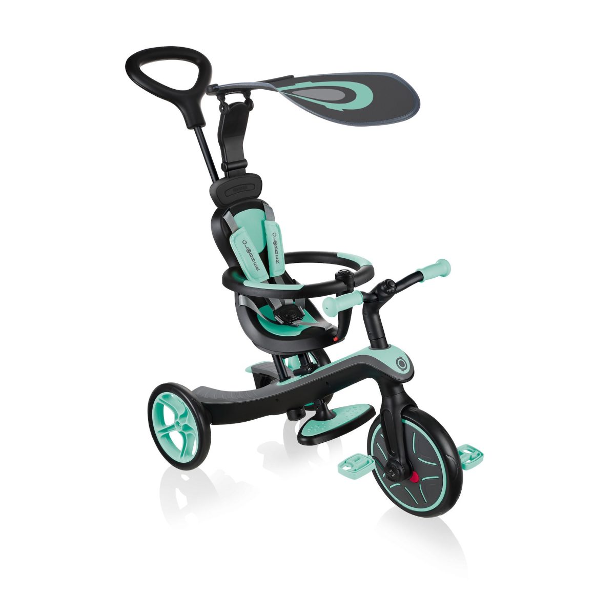 Globber  Explorer 4-i-1 Sparkcykel|Mint