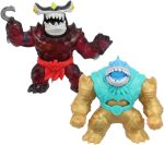 Goo Jit Zu S9 DEEP SEA Actionfigurer Trash VS Hammerhook|