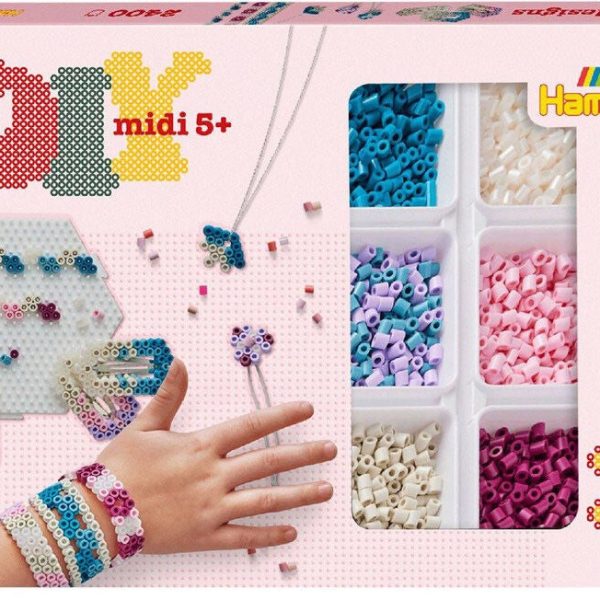 Hama Midi DIY Pärlset 2400 st|