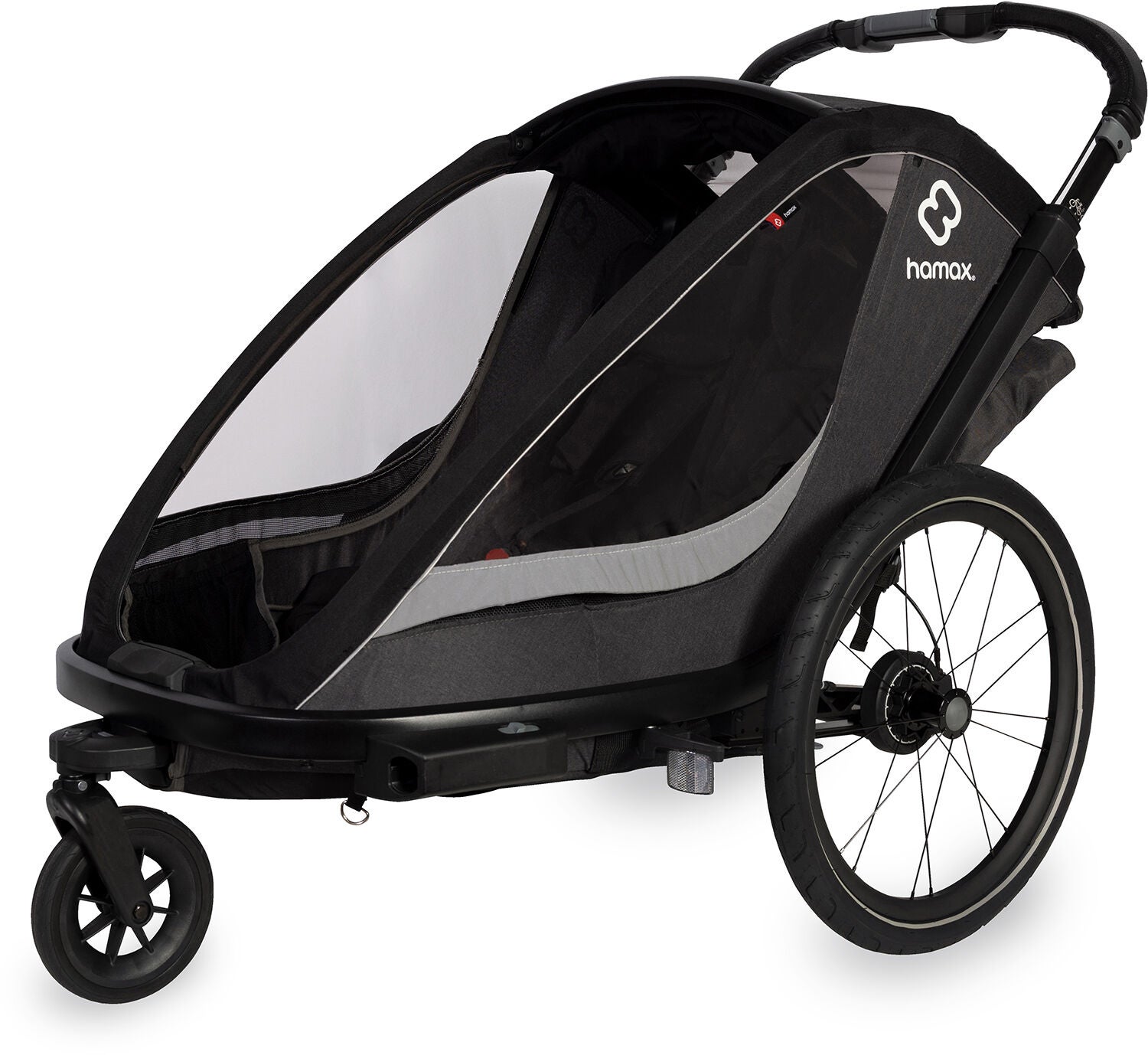 Hamax Cocoon Cykelvagn|Grey/Black