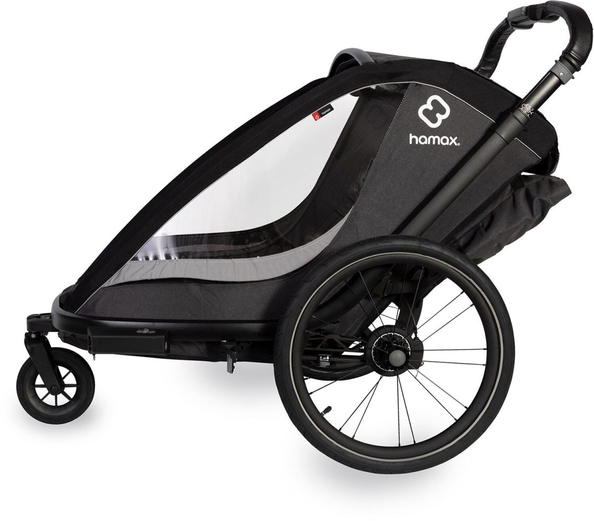 Hamax Cocoon ONE Cykelvagn|Grey/Black