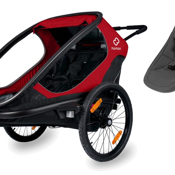 Hamax Outback Cykelvagn inkl. Babyinsats