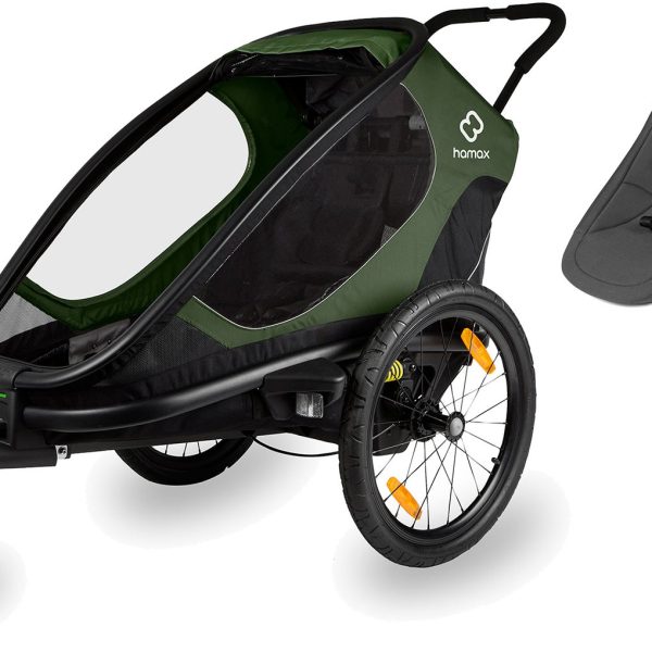 Hamax Outback ONE Cykelvagn inkl. Babyinsats