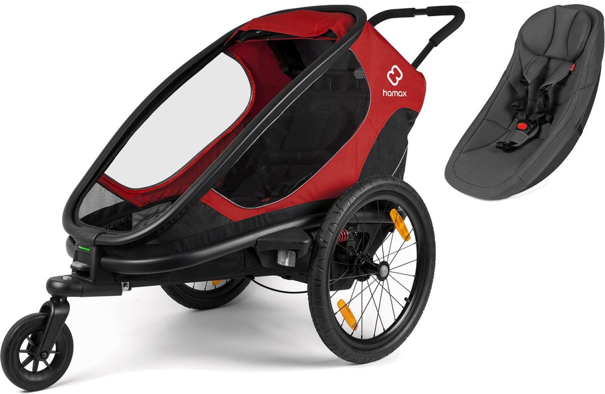 Hamax Outback ONE Cykelvagn inkl. Babyinsats