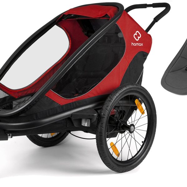 Hamax Outback ONE Cykelvagn inkl. Babyinsats