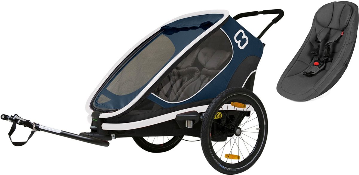 Hamax Outback Reclining Cykelvagn 2019 inkl. Babyinsats