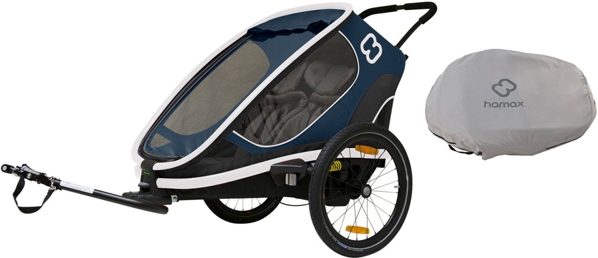 Hamax Outback Reclining Cykelvagn 2019 inkl. Förvaringsöverdrag