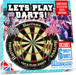 Harrows Let's Play Darts Set Darttavla|