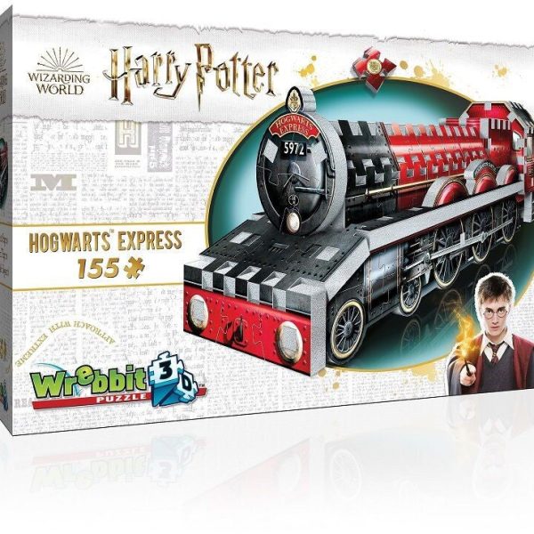 Harry Potter 3D-Pussel Hogwarts Expressen 155 Bitar|