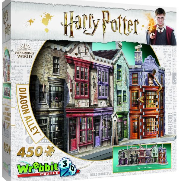 Harry Potter 3D-pussel Diagongränden 450 bitar|