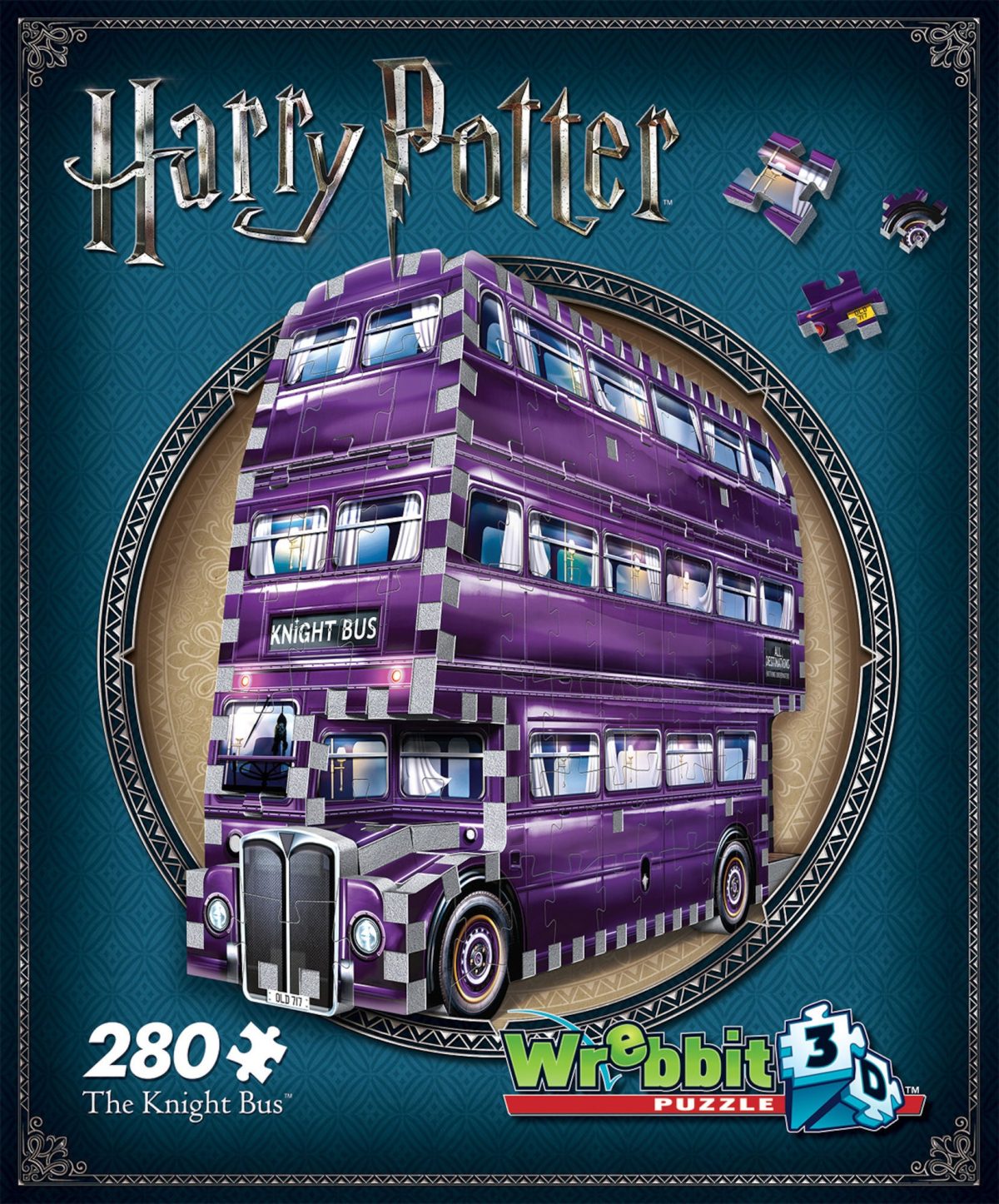 Harry Potter 3D-pussel Nattbussen 280 bitar|