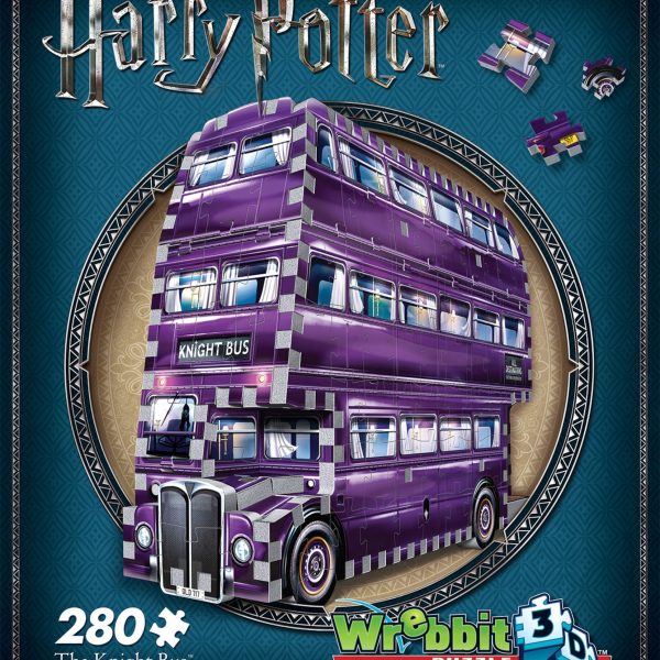 Harry Potter 3D-pussel Nattbussen 280 bitar|