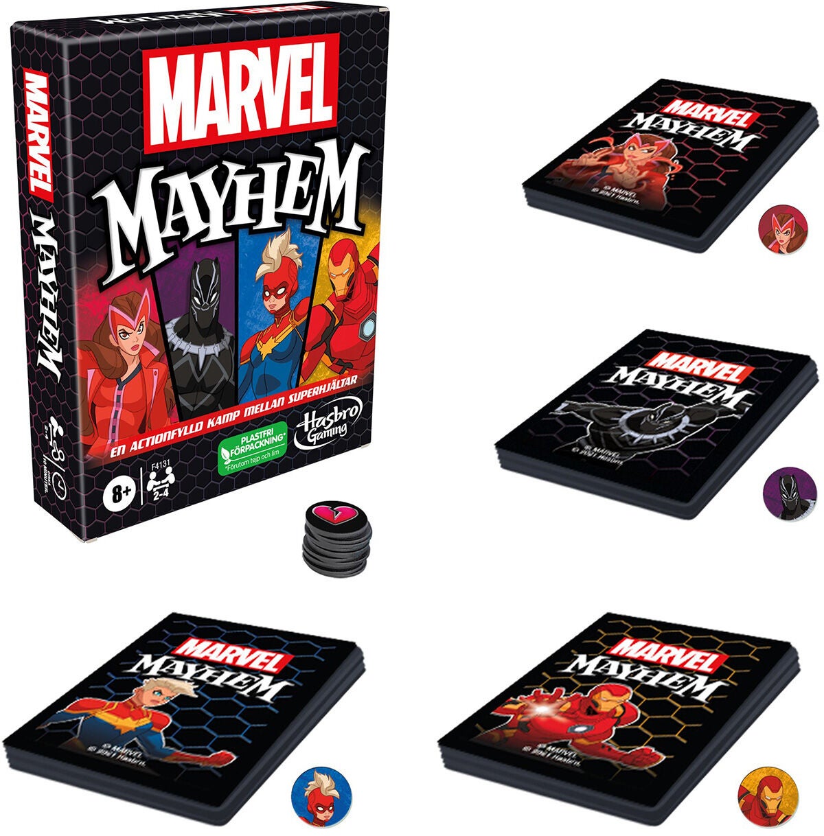 Hasbro Card Game Marvel Mayhem|