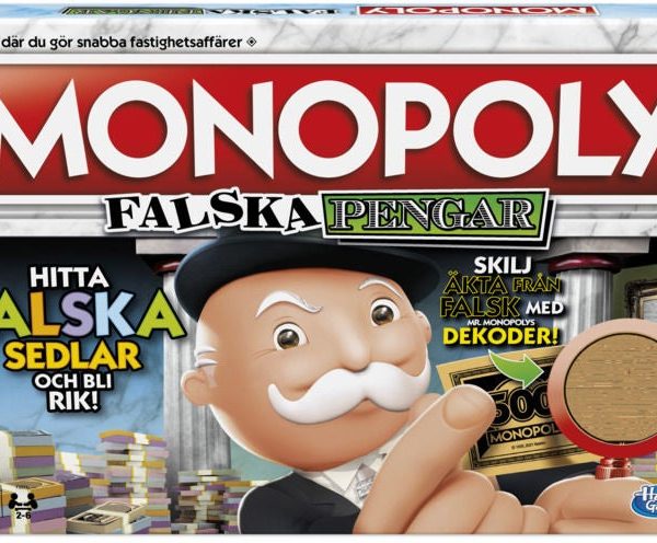 Hasbro Monopoly Crooked Cash|