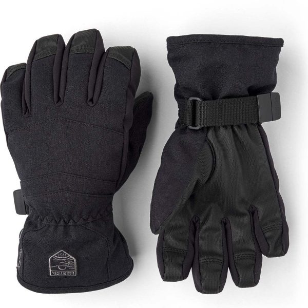 Hestra Atlas Gore-Tex JR Handskar|Svarta