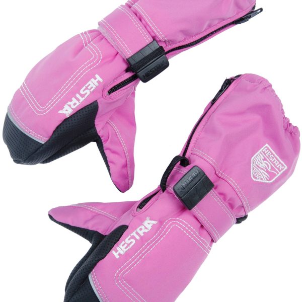 Hestra Vantar Baby Zip Long Cerise 3