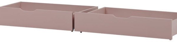 Hoppekids Sänglåda 2 pack|Pale Rose