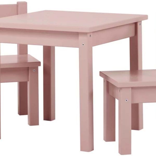 Hoppekids Stol Barnbord MADS|Pale Mauve