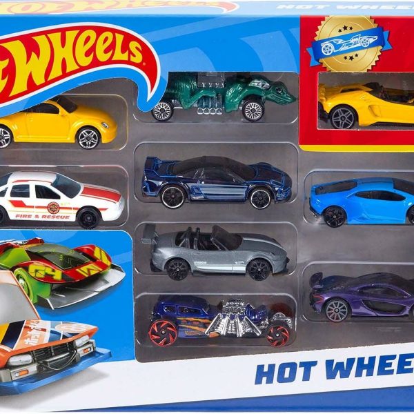 Hot Wheels Bilset 9-pack