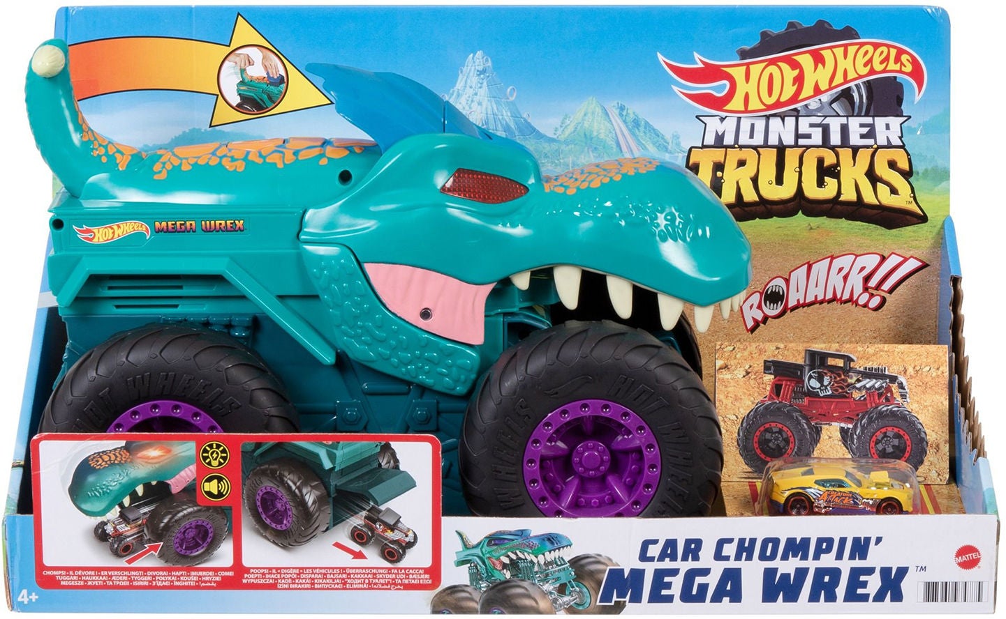 Hot Wheels Car-Chompin' Mega-Wrex|