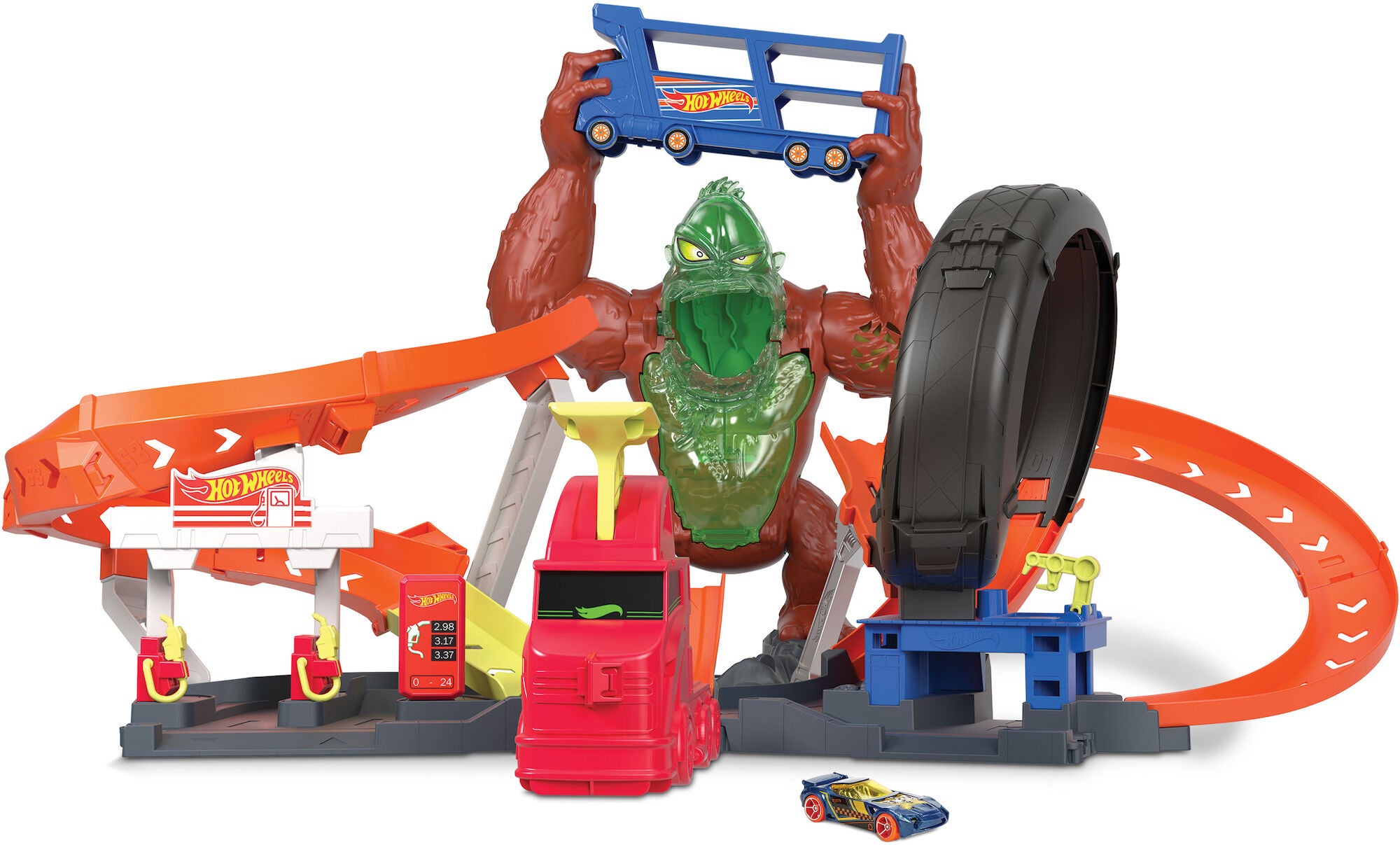 Hot Wheels City Slam Gorilla Lekset|