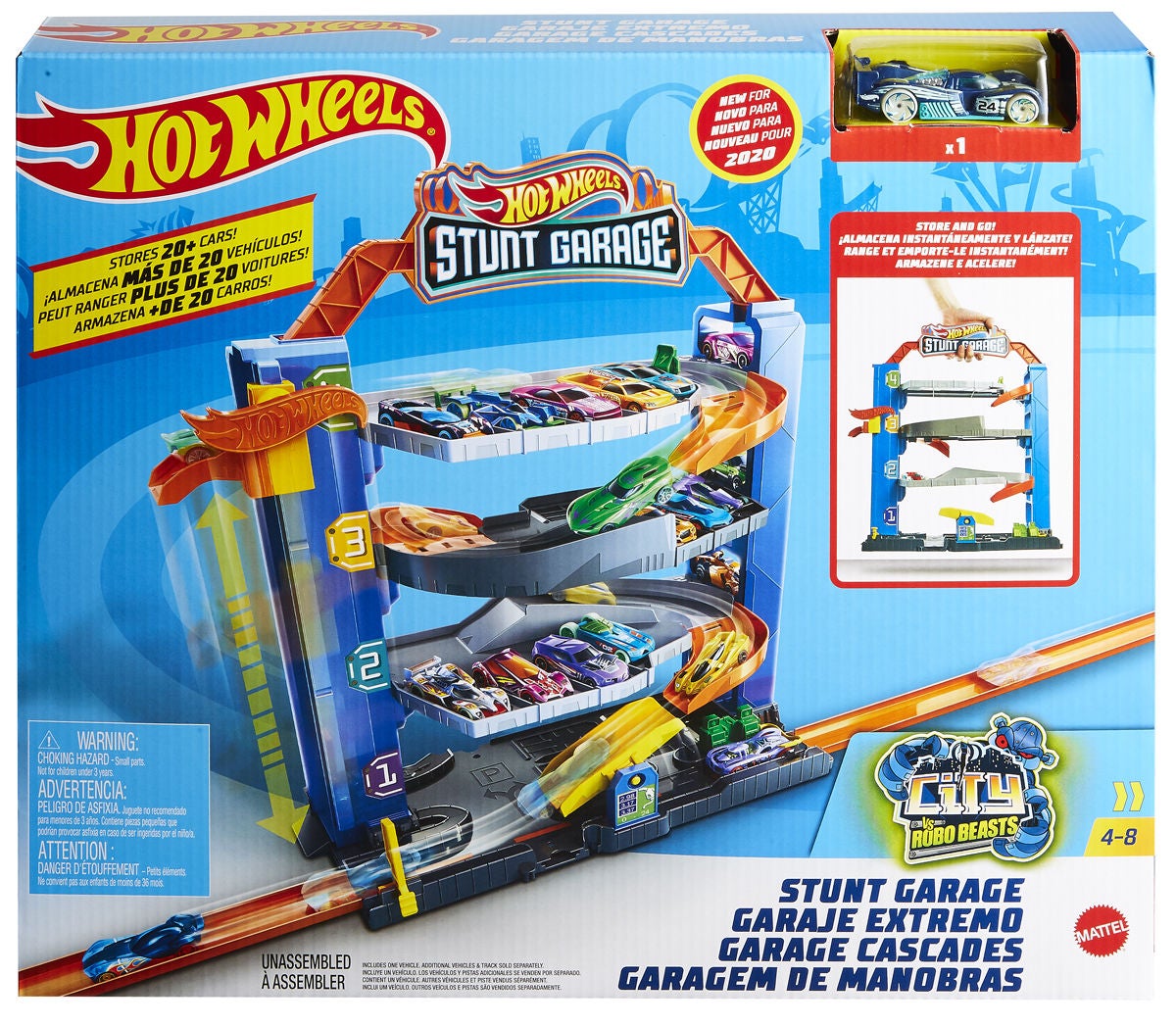 Hot Wheels City Stunt Garage|