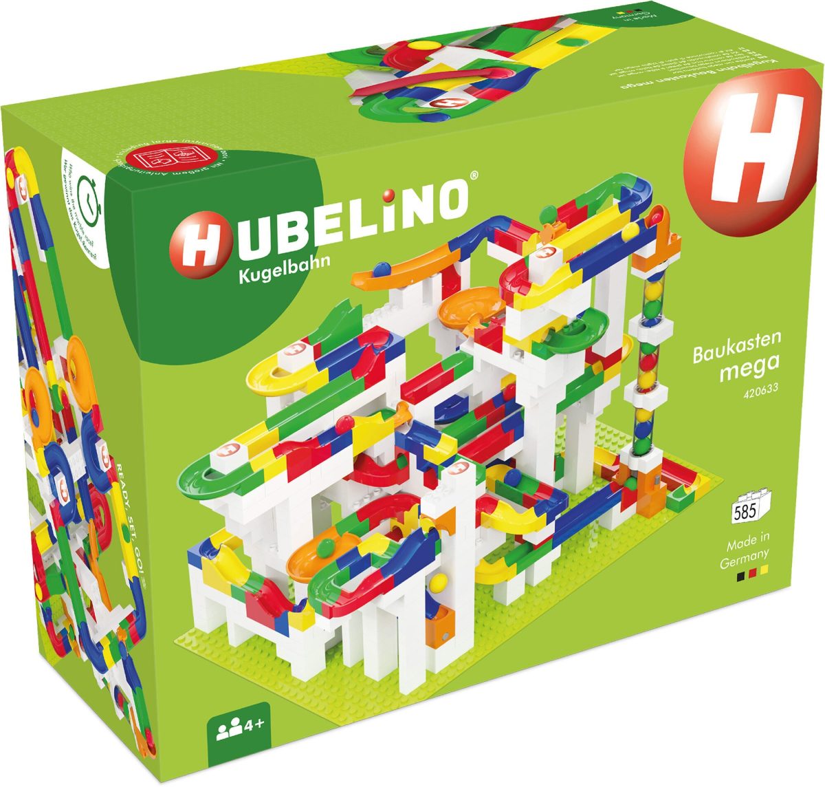 Hubelino Mega Bygglåda 585 Delar|