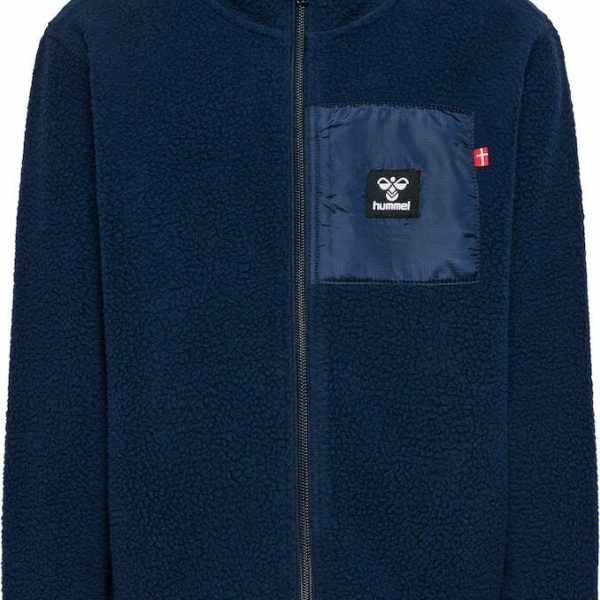 Hummel Atlas Fleecejacka Jr|Black Iris