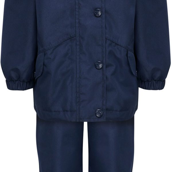 Hummel Reva Mini Regnställ|Black Iris
